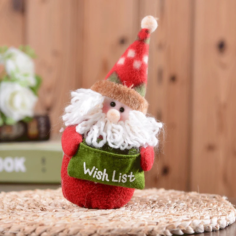 

1 шт., Рождественский Мороз, Вертикальная искусственная кукла, украшение для дома, детский подарок, домашний декор