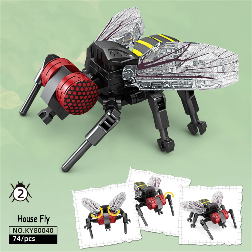 Doubuilt Строительные блоки насекомые