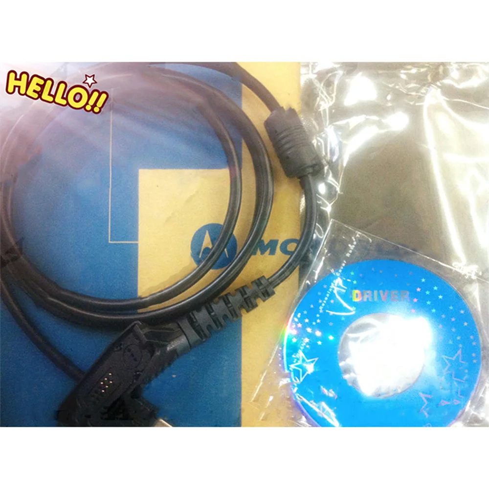 2021 Programming Cable for Motorola XIR P8668 P8260 P8268 P8200 GP328D GP338D Ham Radio