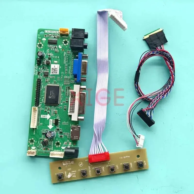 Плата контроллера для BT101IW01 V.0 BT101IW03 Kit самостоятельной сборки VGA DVI экран ноутбука