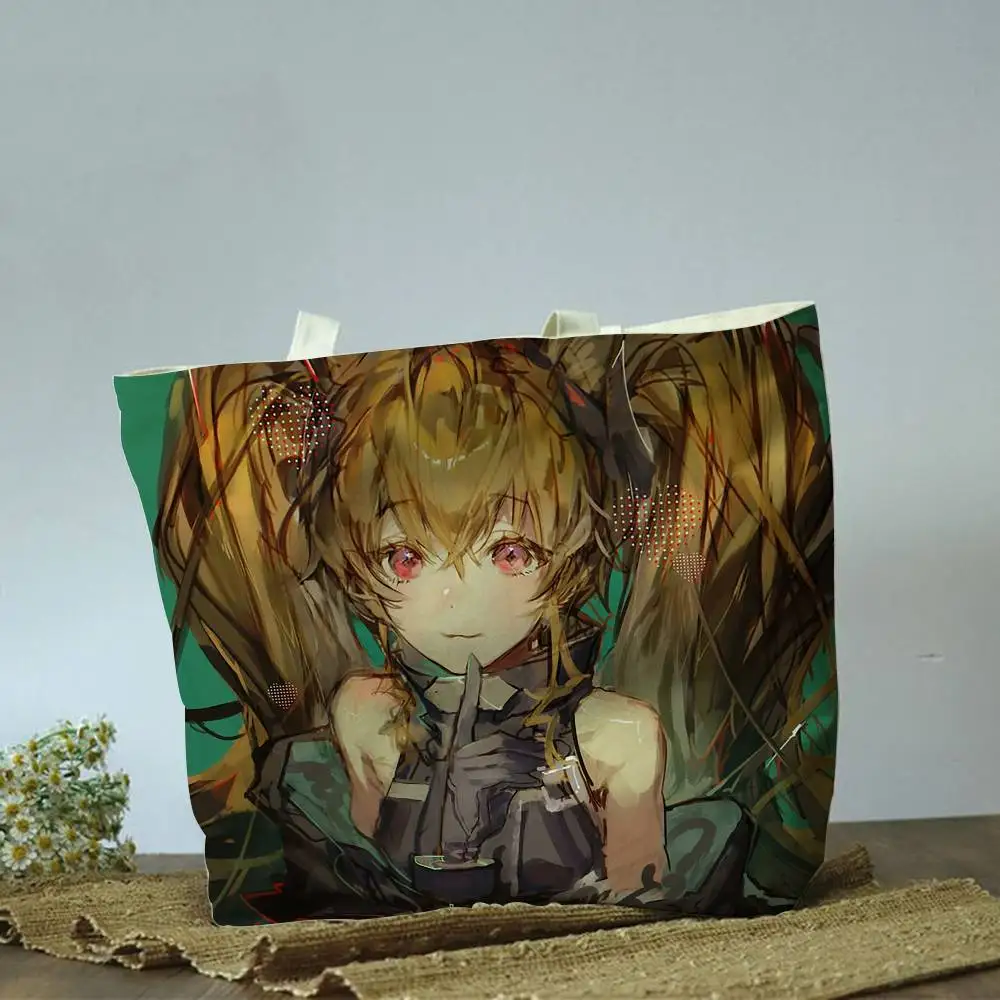 Сумка через плечо Arknights Endfield Gilberta из хлопка и полиэстера, однотонная бежевая, для покупок и путешествий (art.: 3920dc28decff) - 3920dc28decff