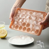 1pc colorful round rhombus ice mould pp plastic mold forms food grade mold kitchen gadgets ice cube tray cube maker