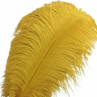 10 200pcslot fluffy glod ostrich feathers big wedding table centerpieces carnival diy plumes home in a vase accessories15 70cm