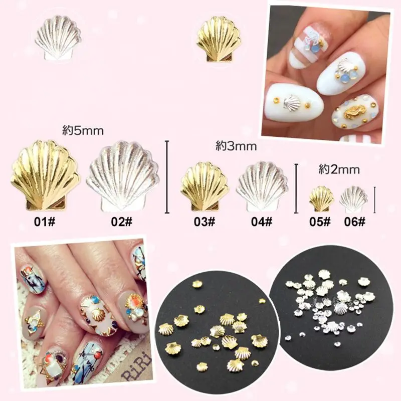 

1000 шт./партия, ультратонкие металлические заклепки для ногтей