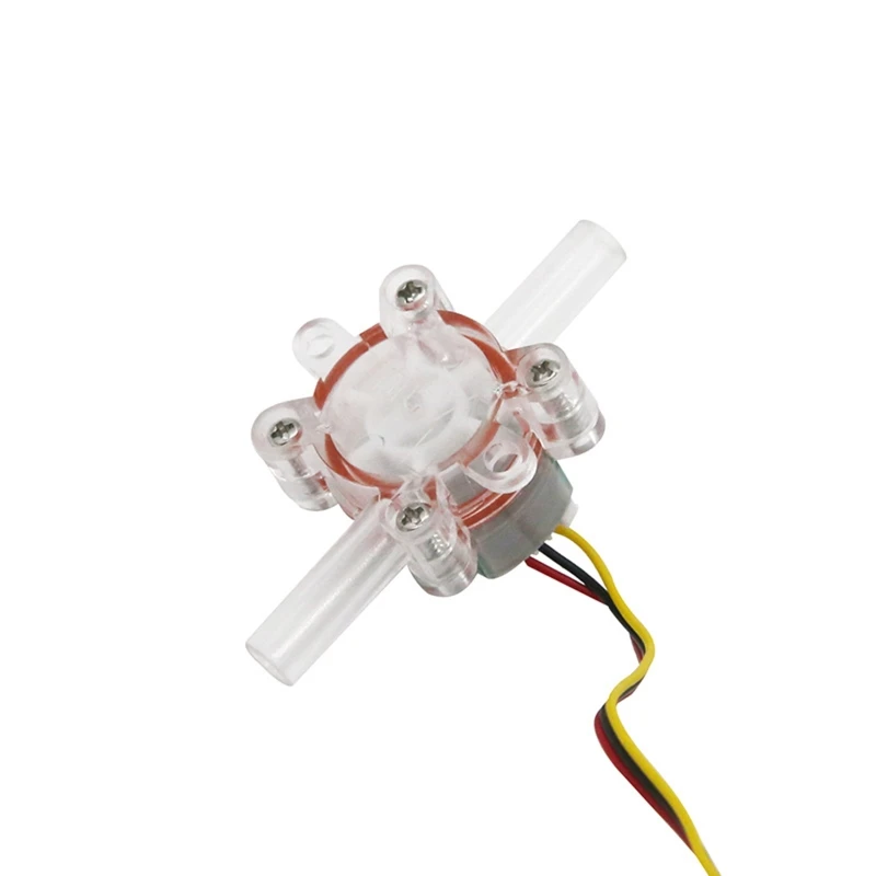 

High-precision Liquid Flow Sensor Water Flow Hall Sensor Switch Flow Meter Flowmeter Counter G1/4" Thread 0.01～0.1/m3/h