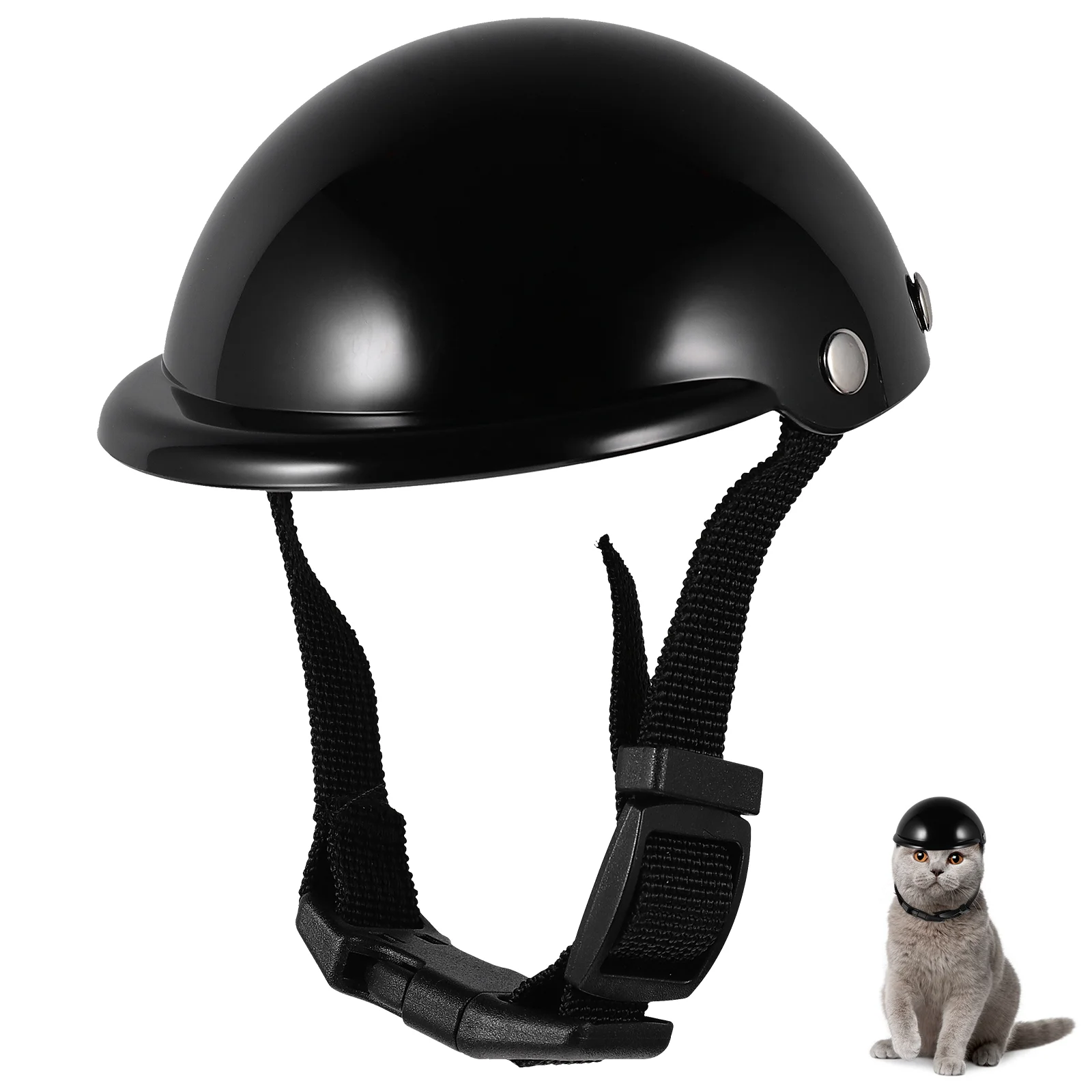 

Doghat Pet Headgear Party Puppy Safetyspooffavors Cat Bike Hard Riding Ridding Caps Small Decorative