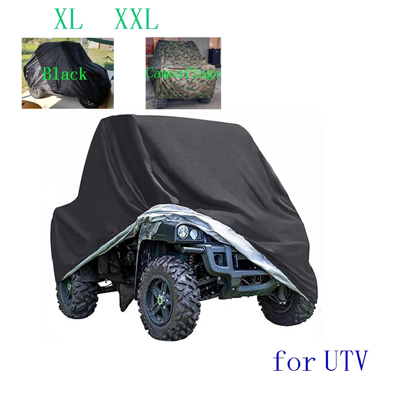 Наружная крышка UTV водонепроницаемая Пылезащитная 210D из ткани Оксфорд защитная