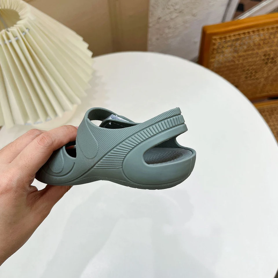 Летняя распродажа детская пляжная Повседневная дышащая обувь на плоской подошве