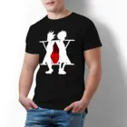 Футболка HXH TWIN HUNTER Мужская Повседневная футболка, женская футболка из 100 хлопка с принтом