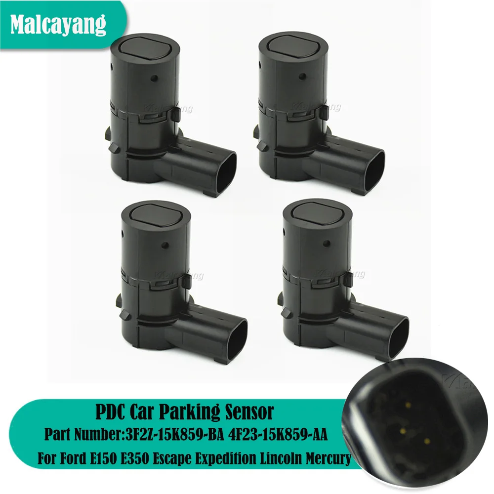 Автозапчасти 4 шт. PDC Датчик парковки заднего хода для Ford E150 E350 экспедиция Escape Lincoln Mercury 3F2Z-15K859-BA 5F9Z-15K859-AAA