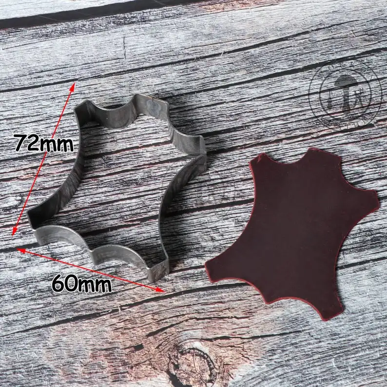 ZONESUN нестандартная бирка для багажа Штамповочный Инструмент Для Резки кожаной