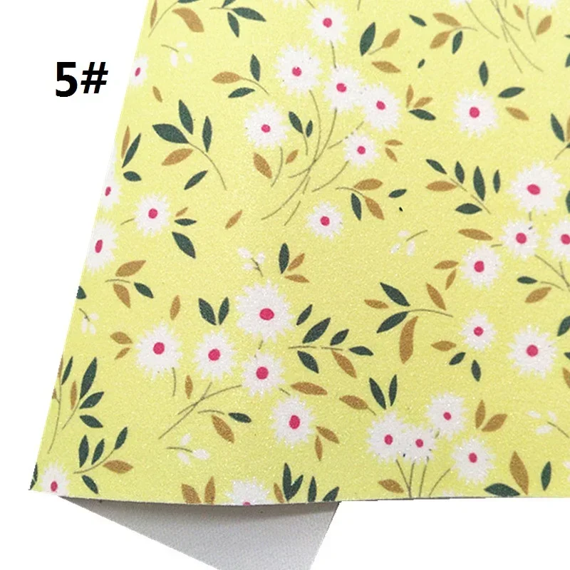 Pastel цветные маленькие маргаритки цветы печатные тонкие искусственные виниловые