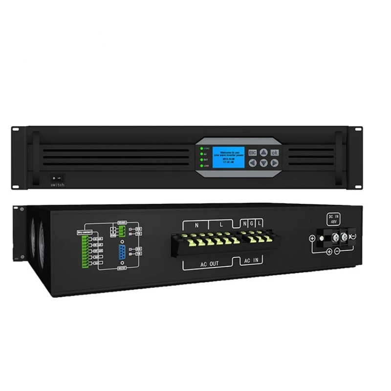

High reliable 48V to 110V dc to ac 1KVA 800va inverter for telecom
