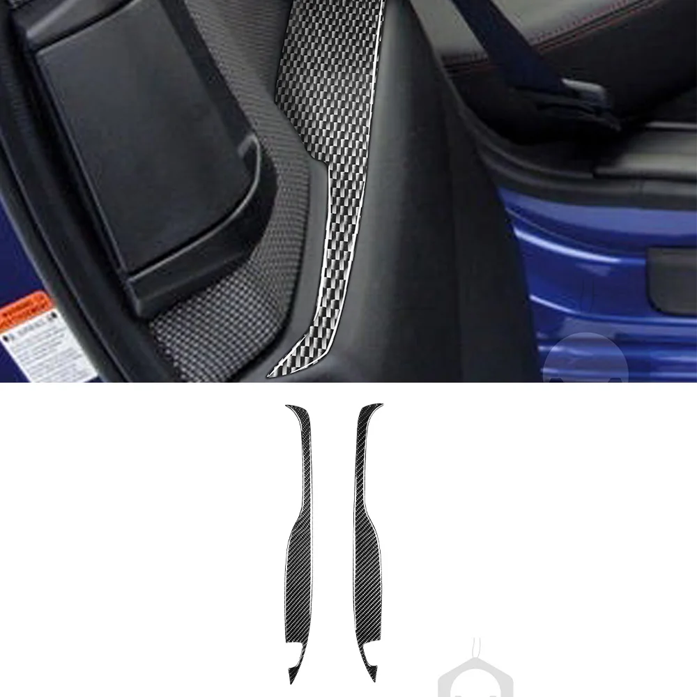 

Rear Armrest Decoration Cover Trim Sticker for Mazda RX8 2004 2005 2006 2007 2008 Car Interior Accessories Carbon Fiber