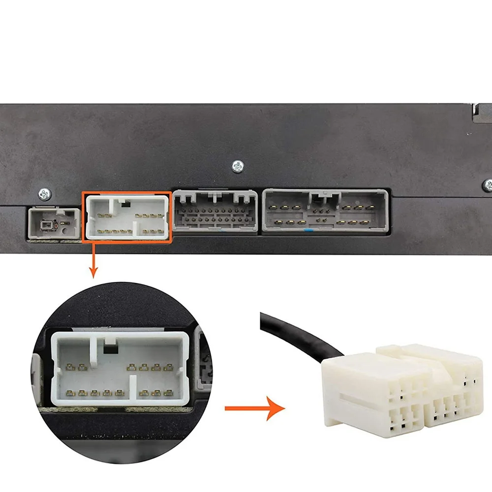 Автомобильный аудио-интерфейс MP3 AUX USB адаптер для замены компакт-дисков Accord 2003 2004