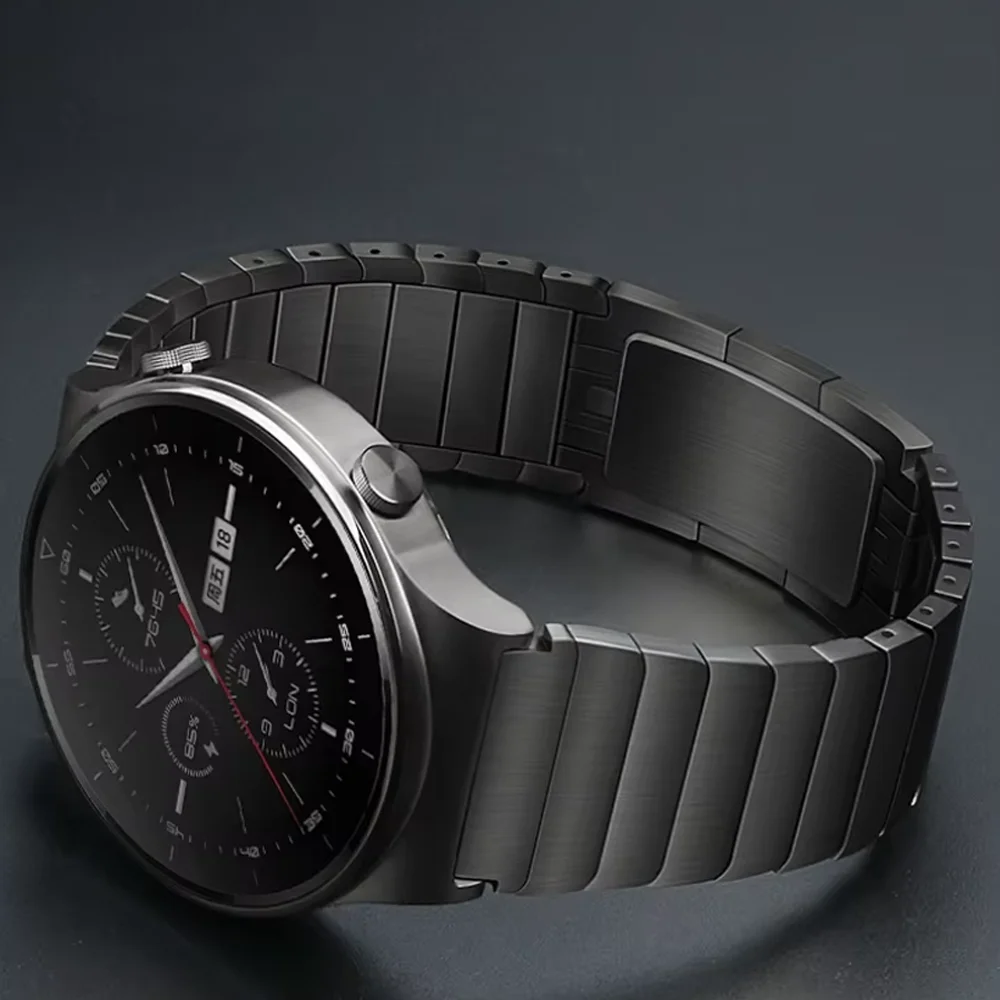 Фото Металлический ремешок 22 мм для Huawei Watch 5/4/GT6 GT5 46 мм Pro, Samsung Galaxy Watch 3/Gear S3, браслет для Amazfit T-REX3 Pro 48 мм, Correa №2