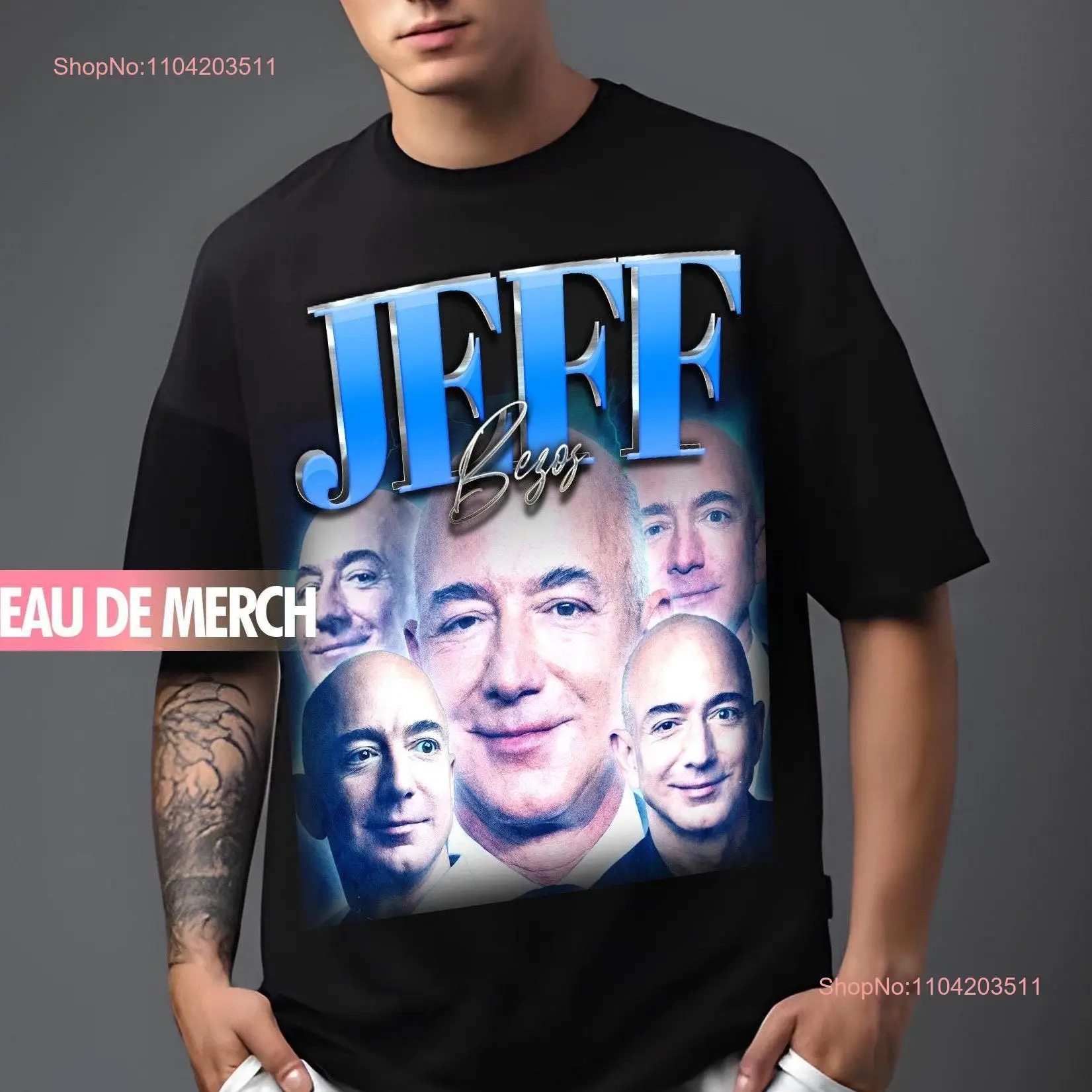 Футболки JEFF BEZOS винтажная футболка 90-х годов ретро-товары забавные футболки Homage