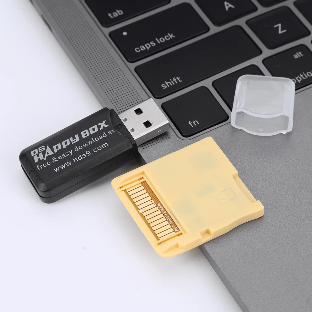 Адаптер R4 Sdhc Для 3ds Dsi Xl/ll Dsl Ds — Цифровая Карта Памяти Со Встроенным Фонариком