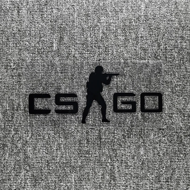 

Автомобильные наклейки CS GO, светоотражающее украшение для багажника, лобовое стекло, оконный бампер, мотоцикл, компьютер, ноутбук, планшет, Ipad