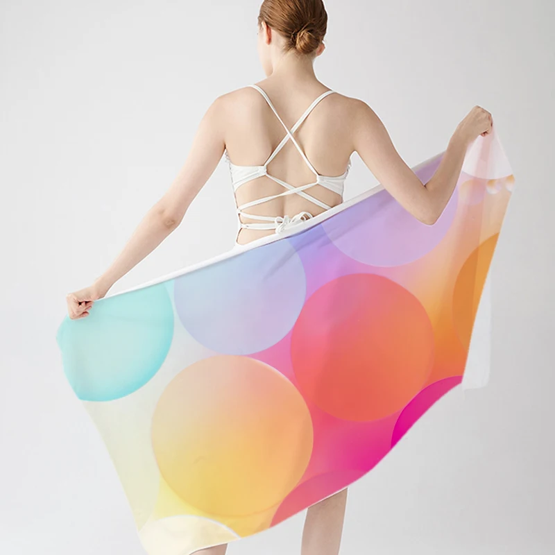 

Microfine 2023 самое популярное Новое толстое большое полотенце 400 г/м2 для спорта