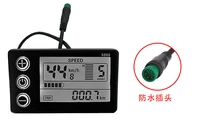 electric bike display s866 24v36v48v waterproof sm for electric bicycle e bike scooter lcd display control panel dashboard