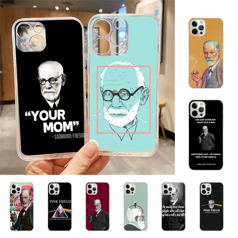 

Sigmund Psychoanalysis Freud Phone Case For Iphone 7 8 Plus X Xr Xs 11 12 13 Se2020 Mini Mobile Iphones 14 Pro Max Case