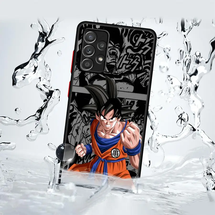 Фото Мягкий чехол D-Dragon Ball Goku для Samsung Galaxy A70 A03 A50 A02 A04e A13 A14 A10s A11 A12 A04s A01 Core A05 A10 A20s A04 №5