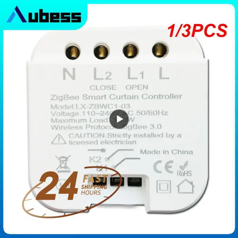 

1/3PCS Zemismart Zigbee 3.0 Smart Light Switch Breaker Module SmartThings Tuya Control Alexa Home Alice 2 Way