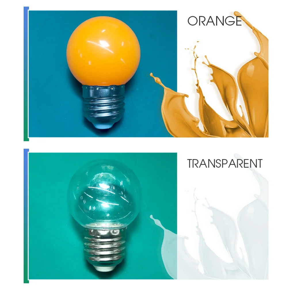 

Lamps Lighting Light Bulbs Amusement Arcades 6Pc Color Incandescent E27 Party Decoration RGB Energy Saving LED