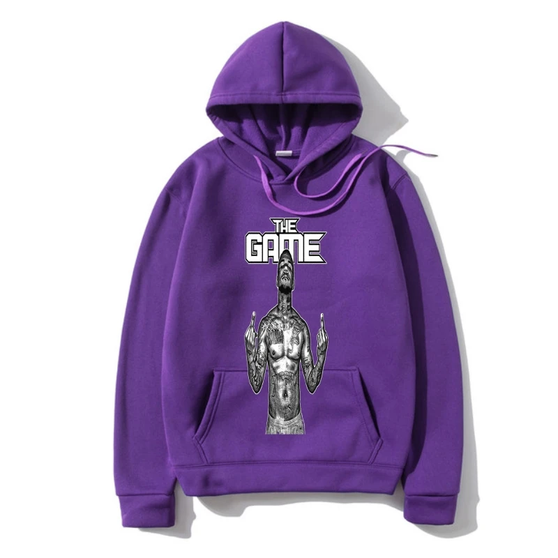 

Hoody The Game Rapper Hip Hop Dance Star Mens Graphic Cool Outerwear