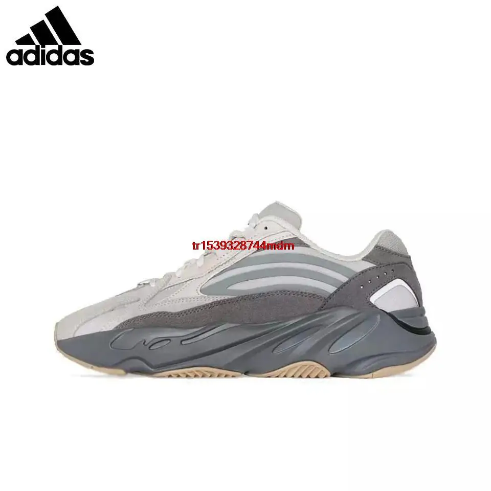 Новинка 2022 женские и мужские кроссовки Adidas Yeezy 700 v2 из Гипсофилы кокосовые беговые