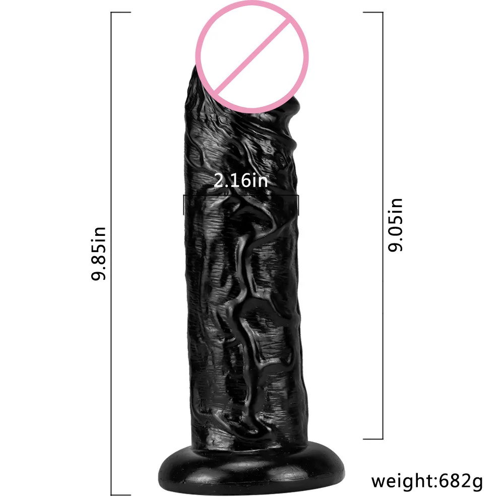 Реалистичный фаллоимитатор с имитацией фаллоса Consolador Mujer сексуальная присоска
