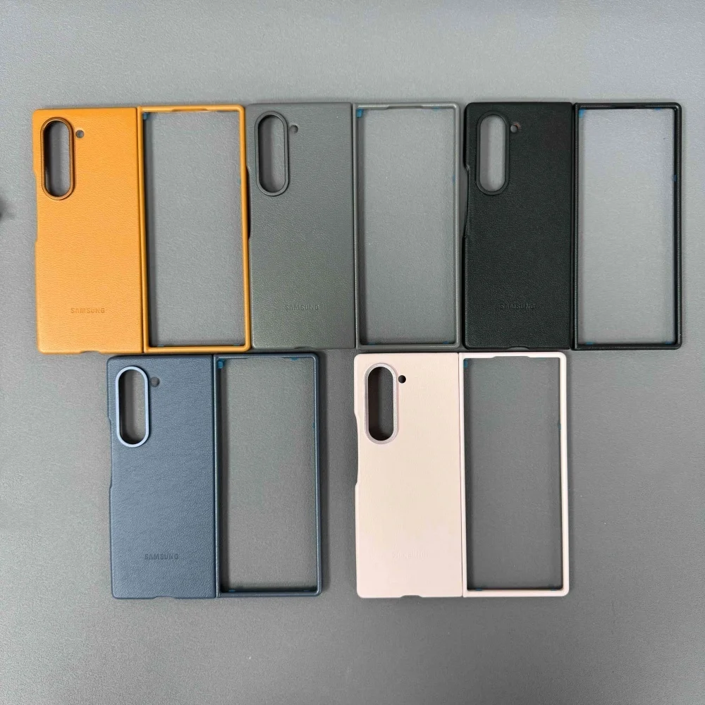 Samsung Galaxy Z Fold 6fold6 5G Высококачественный экологически чистый чехол для телефона Роскошный деловой чехол для Fold 6 Защитный чехол с коробкой (art.: 3920ce436cff9) - 3920ce436cff9