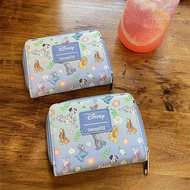 Лидер продаж мини-кошелек Disney Loungefly милый короткий кошелек с принтом собаки