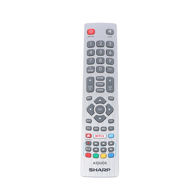 

Professional Remote Control for Sharp Aquos High Difination Smart LED TV IR Controle with Netflix Youtube 3D Button Fernbedienun