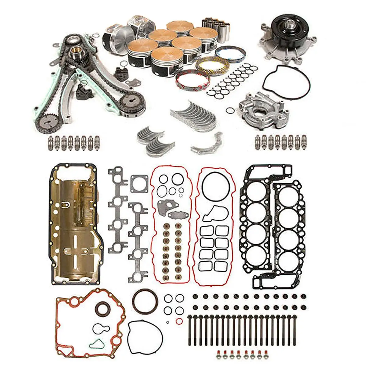 AP01 Fits 2004-2007 Dodge Dakota Durango Ram 1500 Jeep 4.7L Overhaul Engine Rebuild Kit