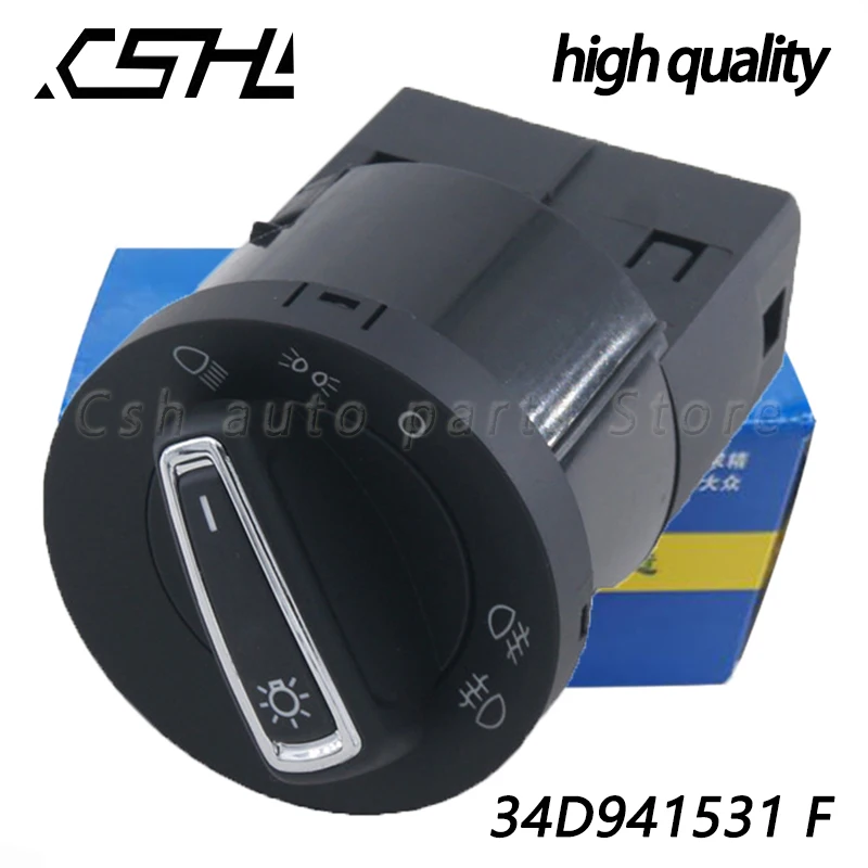 

34D941531F кнопка управления автомобильной фары кнопка переключения для Vw Santana Jetta Замена 34D941531C