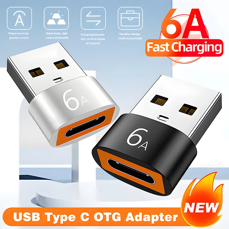 

Переходник с USB Type C (мама) на USB A (папа)