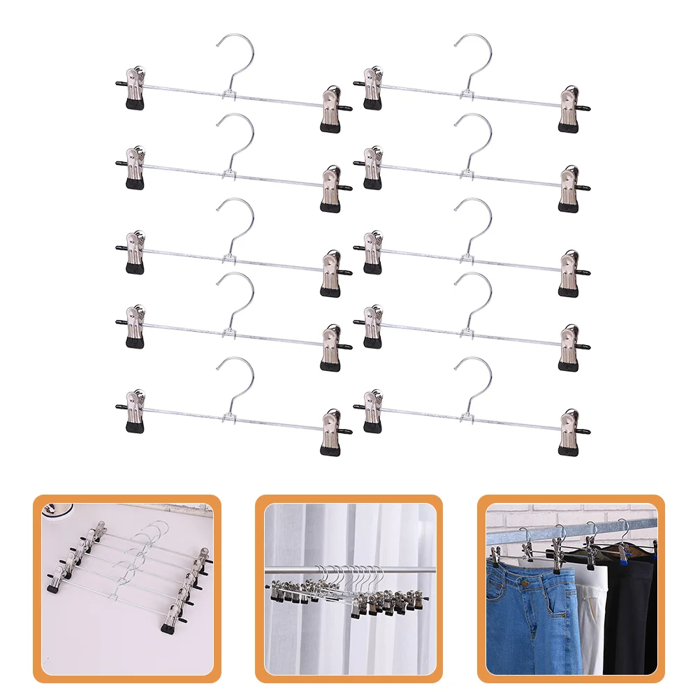 

Вешалка для брюк, металлическая вешалка для юбки, одежды, брюк, зажим из нержавеющей стали, для брюк, джинсов, для костюмов
