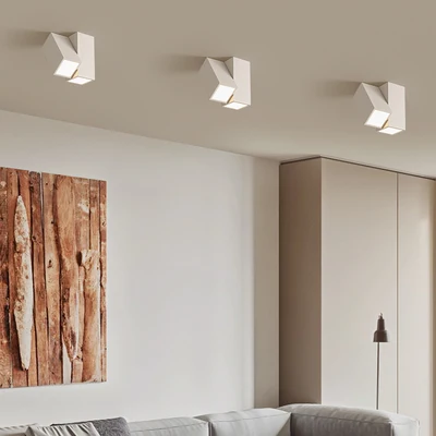 Диммируемый настенный потолочный светильник для входа в коридор квадратные