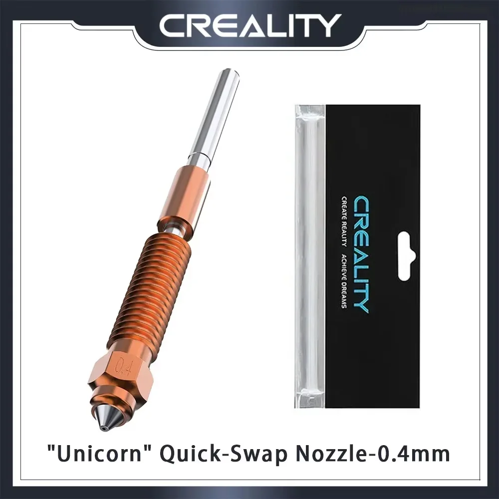 Быстрозаменяющееся сопло Creality Единорог — 0 4 мм для K1(2024) K1 Max (2024) K1C Ender-3 V3 Plus