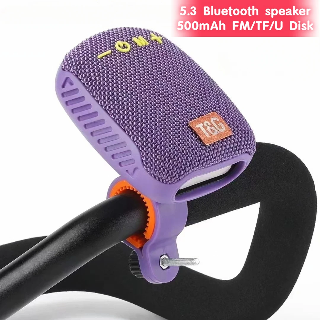 500mAh Bluetooth speaker portable bluetooth speaker mini bass subwoofer column soundbar fm radio bocinas for riding cycling