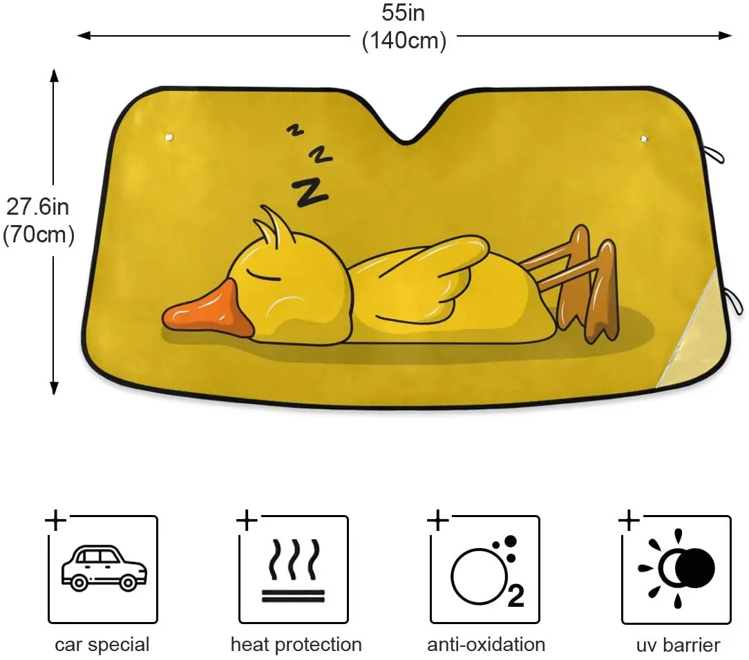 Рисунок 5 - YYZZH Милая желтая утка блок солнцезащитного