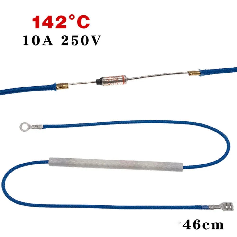 

10A 250V 142℃/172℃/185℃/192℃ Thermal Fuses For Rice Cooker Temperature Fuse For Electric Pressure Cooker Repair Parts