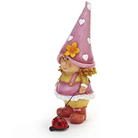 gnome garden statue outdoor water proof gnomes garden decorations with watering can garden decorations for patio yard lawn porch