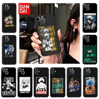 black soft silicone phone cases for iphone xr xs max 7 8 6s plus x anime my hero academia cover for iphone 13 12 pro 11 se 2022