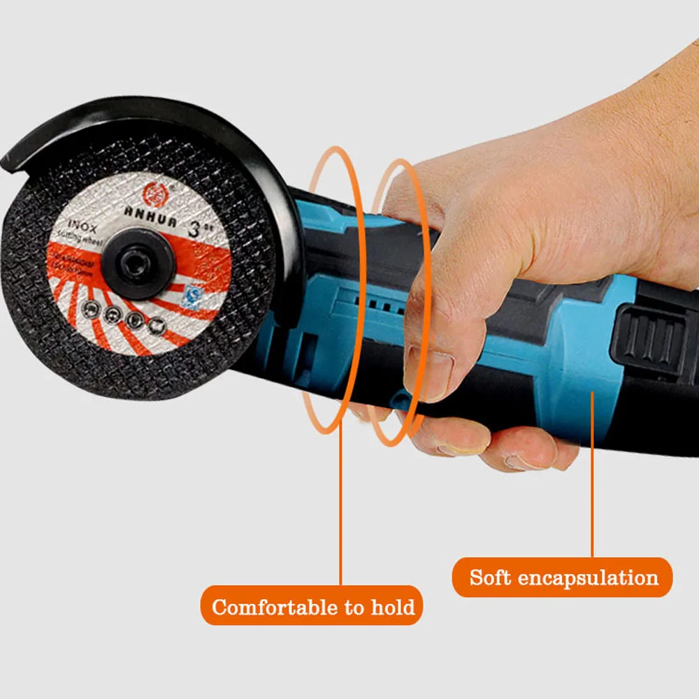 Беспроводная угловая шлифовальная машина 12 В 19500 об./мин |