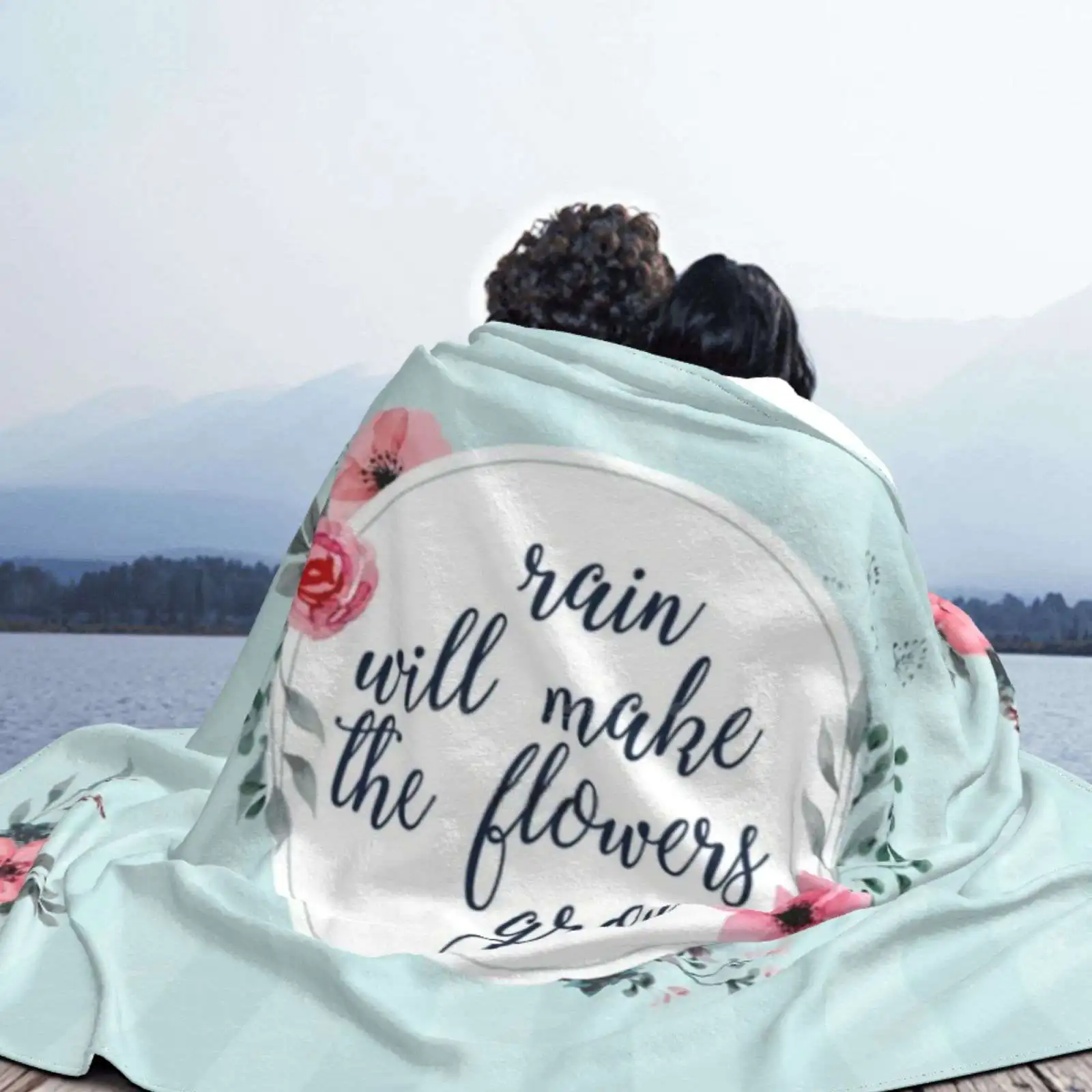 Маленький падение дождя (5) самое продаваемое домашнее фланелевое одеяло для