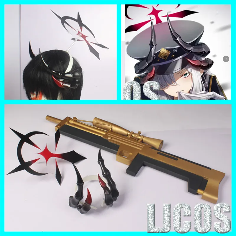 Синий архив Hanuma Makoto Halo реквизит для косплея головные уборы обруч волос аксессуар