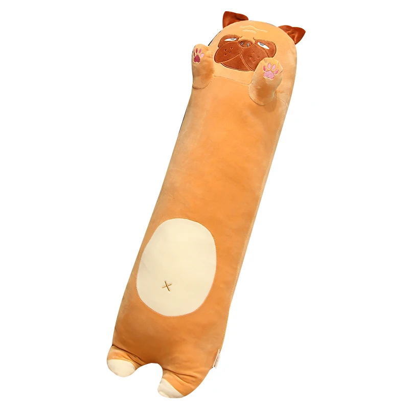 

New Huggable Cute Dog Plush Doll Soft Long Body Husky Shiba Inu Pillow Stuffed Toys Kawaii Kids Girls Birthday Xmas Gifts